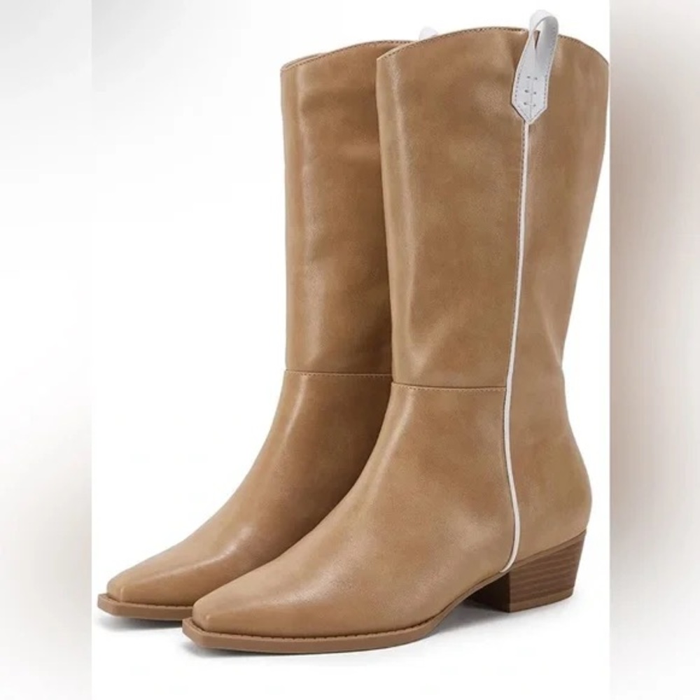 NWT Coutgo Cowboy Mid Calf Boots